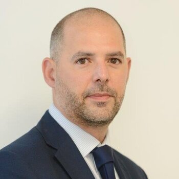 Darren Coldspring looking at the camera