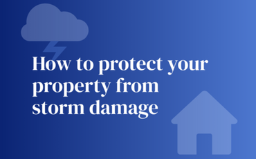 Garden furniture and outdoor items secured to prevent storm damage before heavy winds.