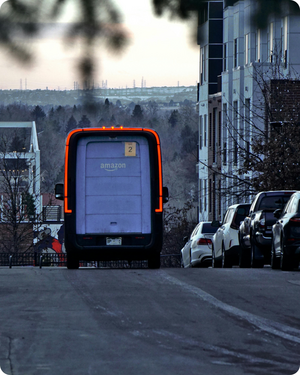 Amazon lorry 