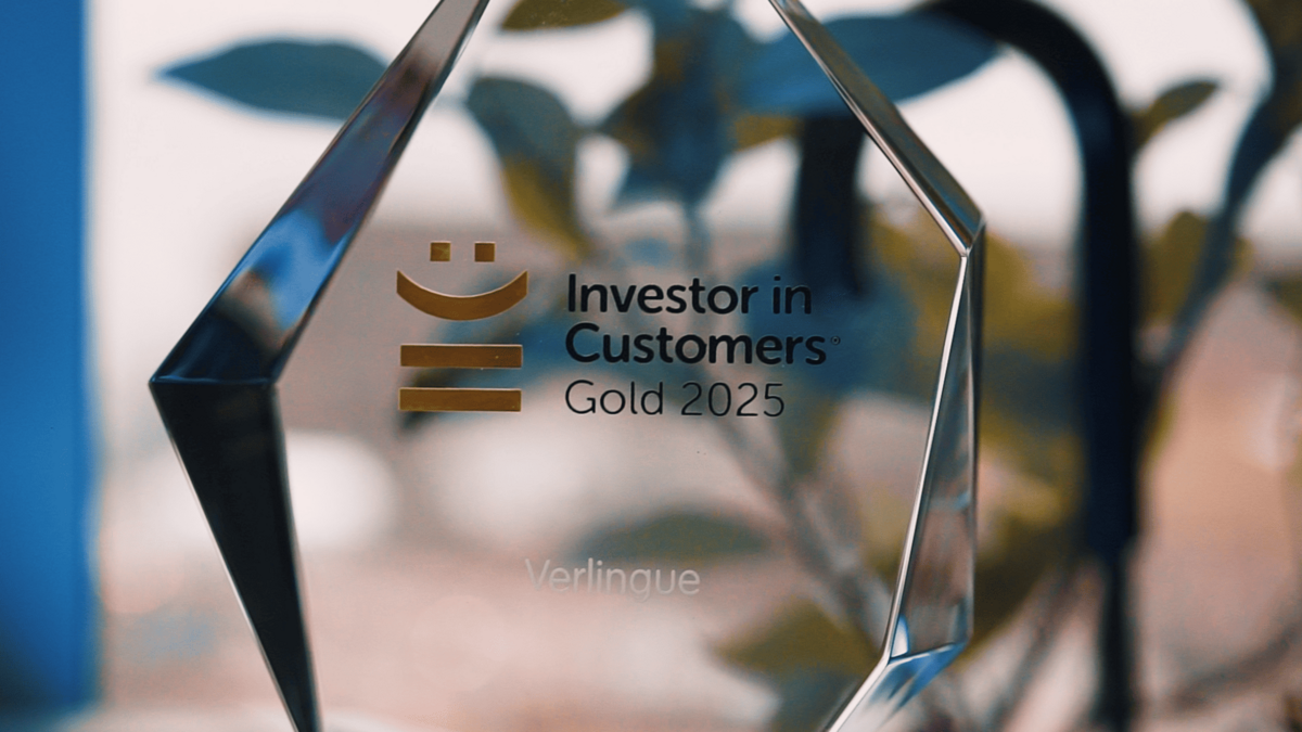 Investor In Customers Gold - Verlingue UK 