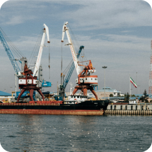Port at Iran