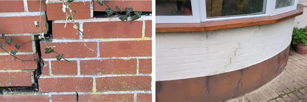 Cracks might indicate subsidence - Verlingue UK